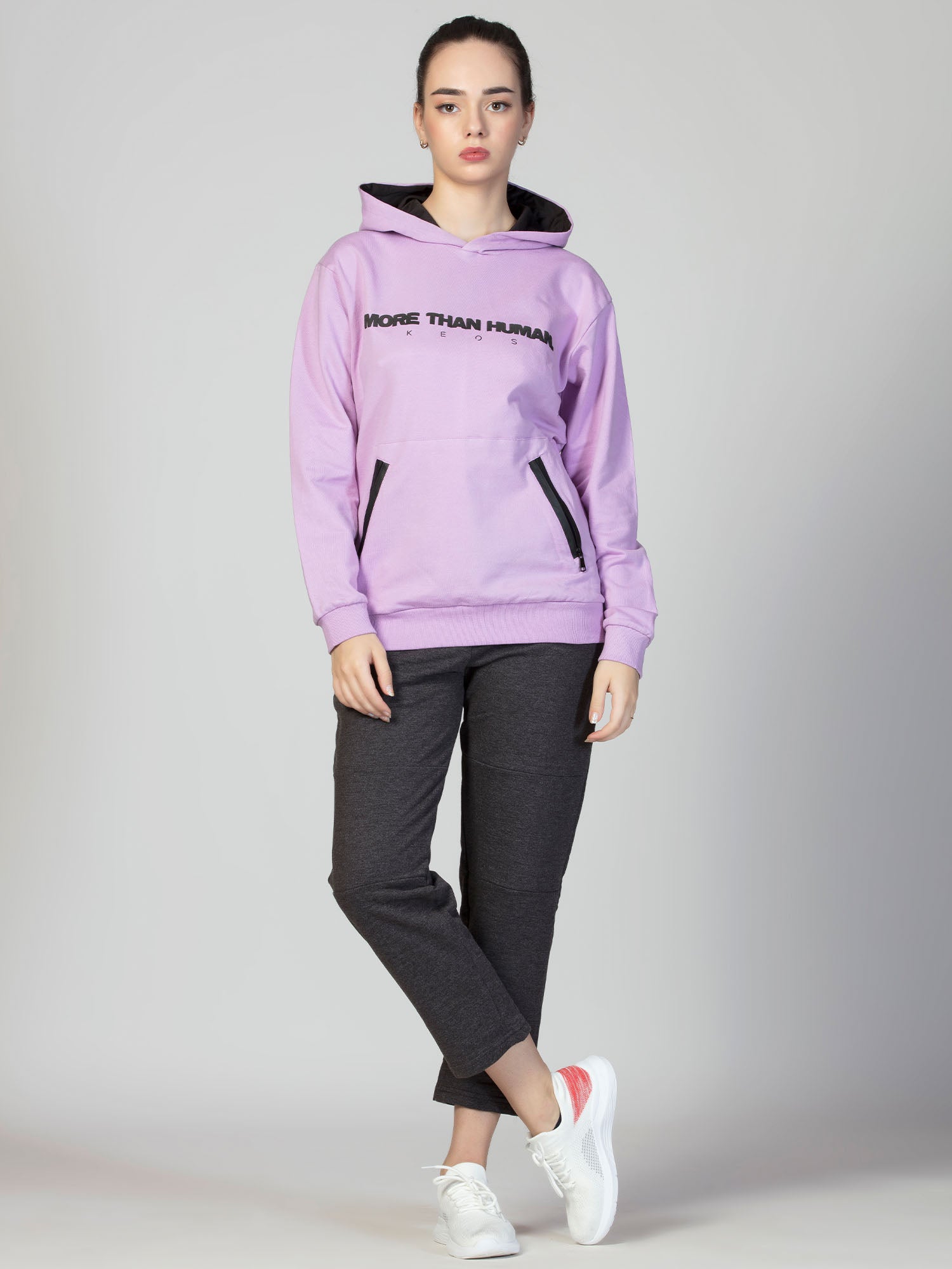 Lavender Premium Hoodie - More than Human - keos.life