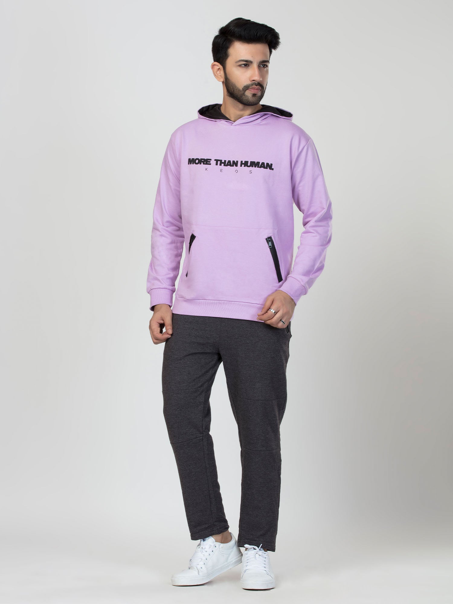 Lavender Premium Hoodie - More than Human - keos.life