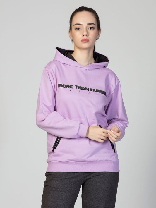 Lavender Premium Hoodie - More than Human - keos.life