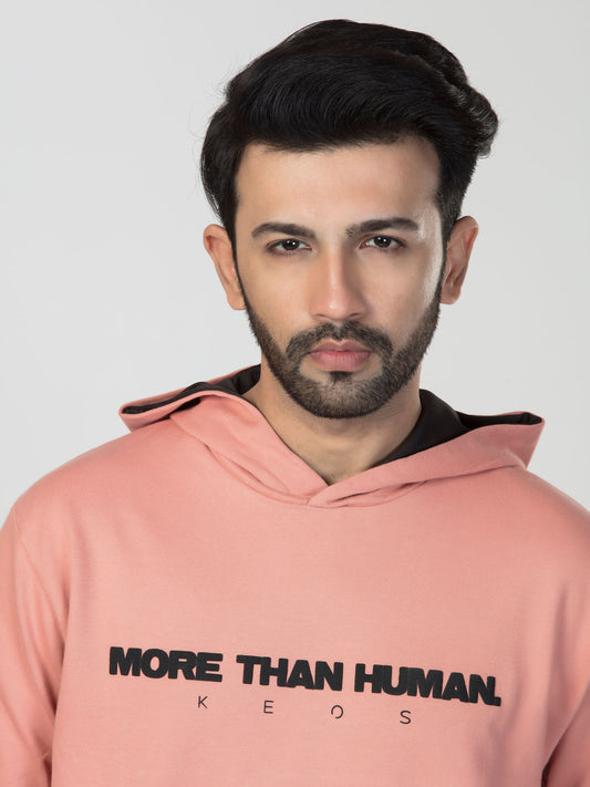 Peach Premium Hoodie - More than Human - keos.life