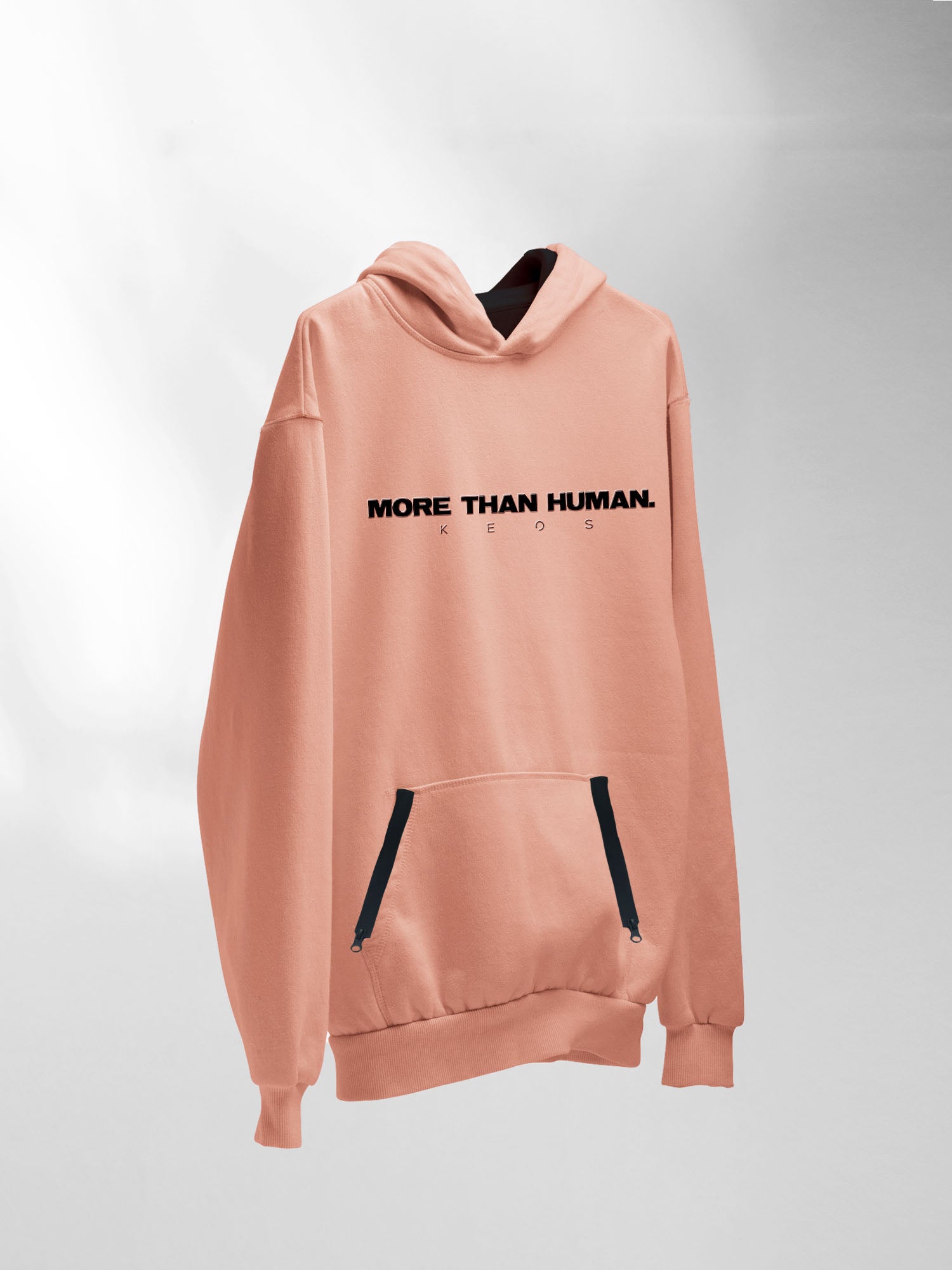 Peach Premium Hoodie - More than Human - keos.life