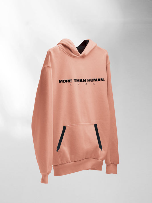 Peach Premium Hoodie - More than Human - keos.life