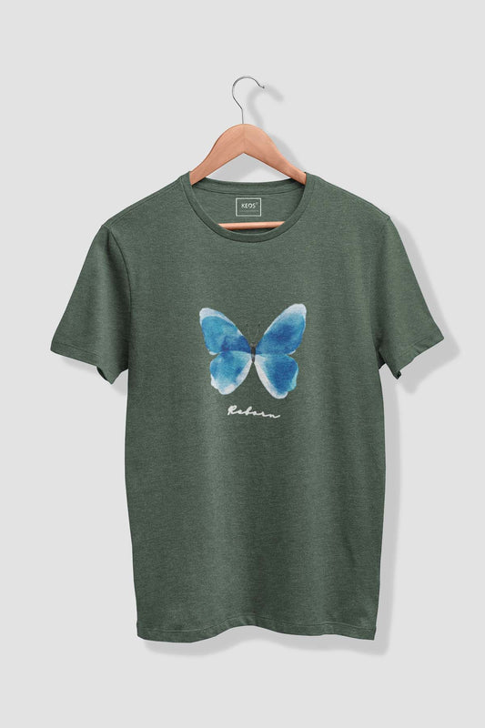 Reborn - Melange Cotton T-shirt - keos.life