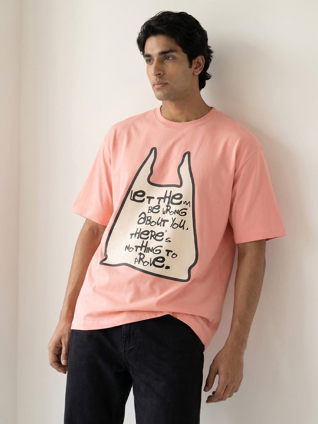Organic Cotton Graphic T-Shirt – “Nothing to prove” | Regular Fit