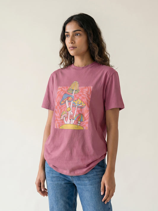Organic Cotton Graphic T-Shirt – My Melancholy Hill | Regular Fit