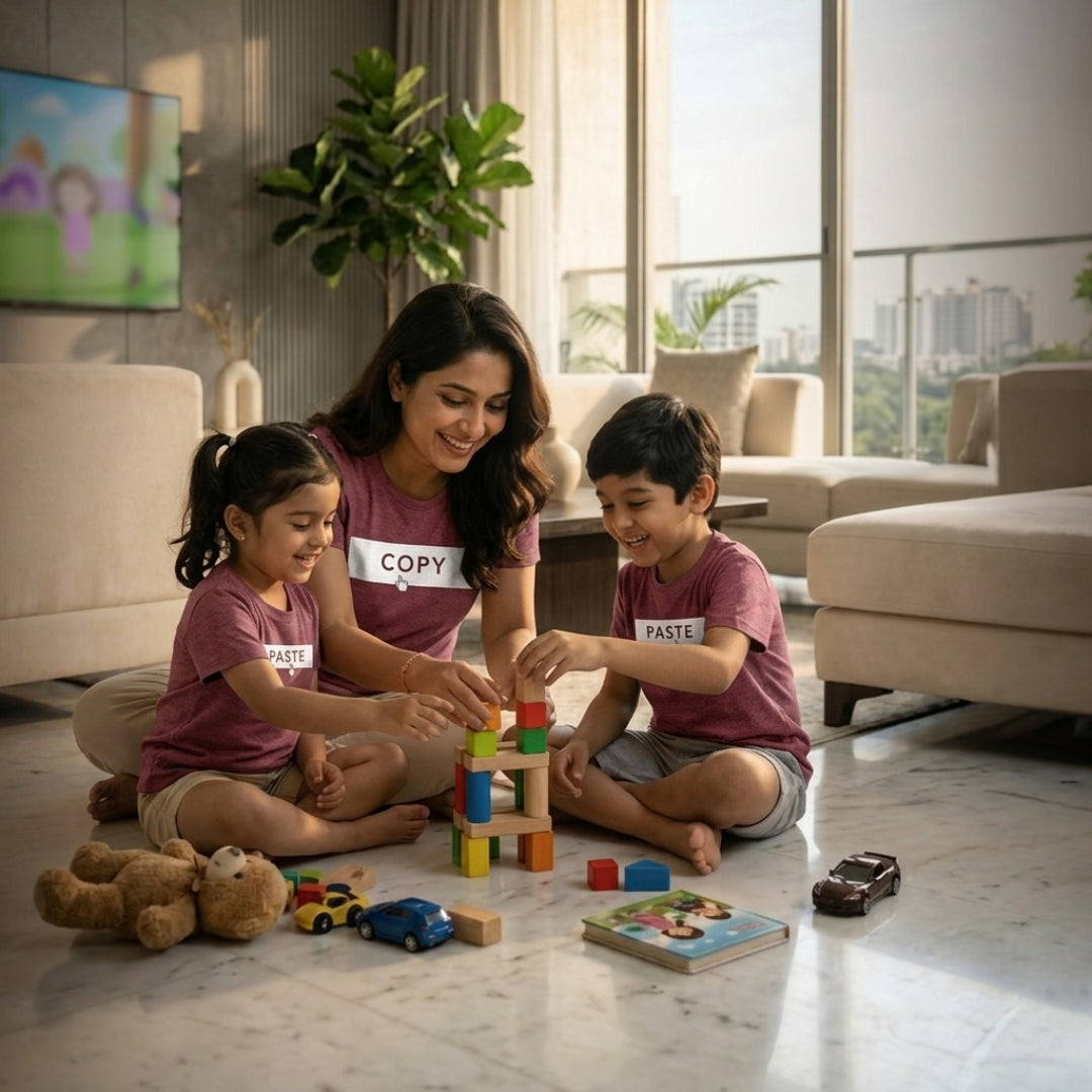 “Copy/Paste” (Family Pack) - mini & Me Matching T-Shirts