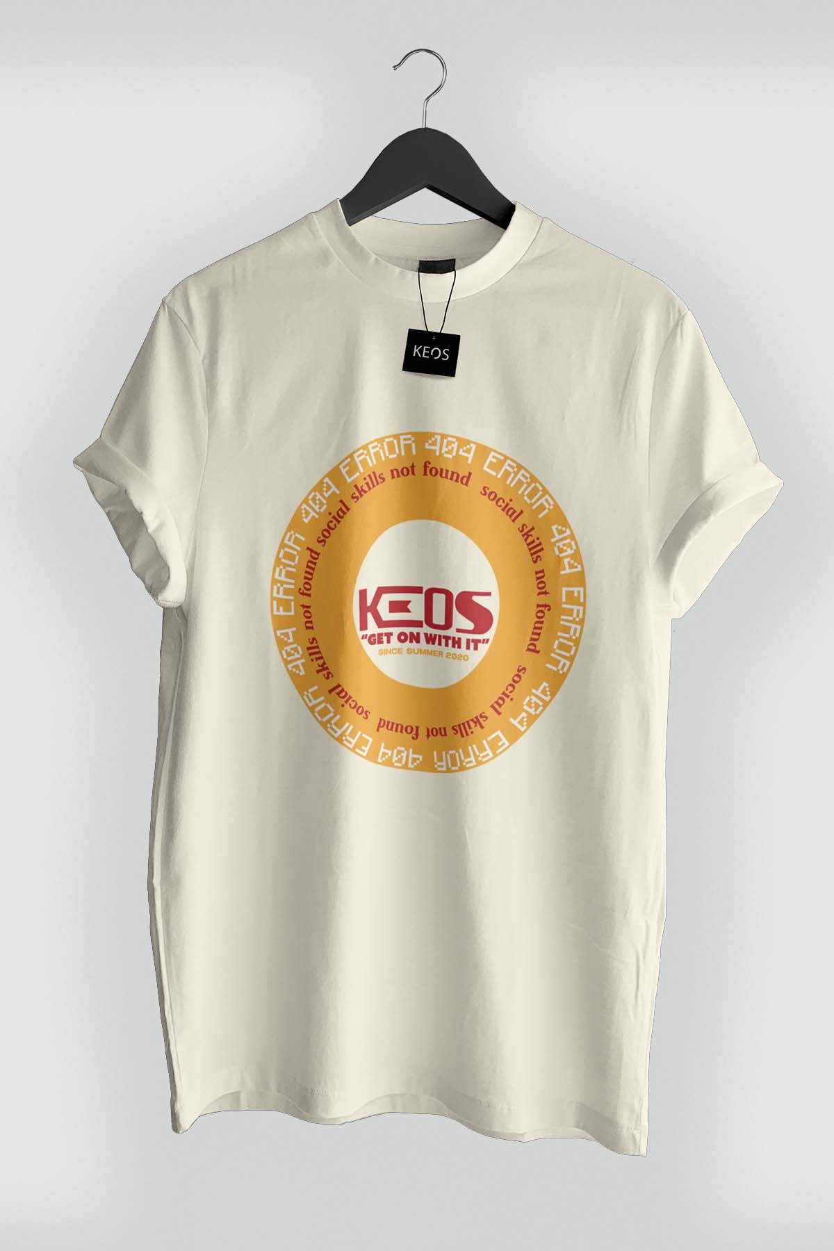 404 Error Organic Cotton T-shirt - keos.life