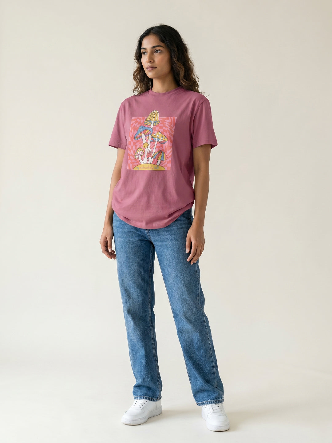 Organic Cotton Graphic T-Shirt – My Melancholy Hill | Regular Fit