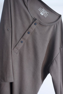 Men's Henley Shirt - Sand Dune