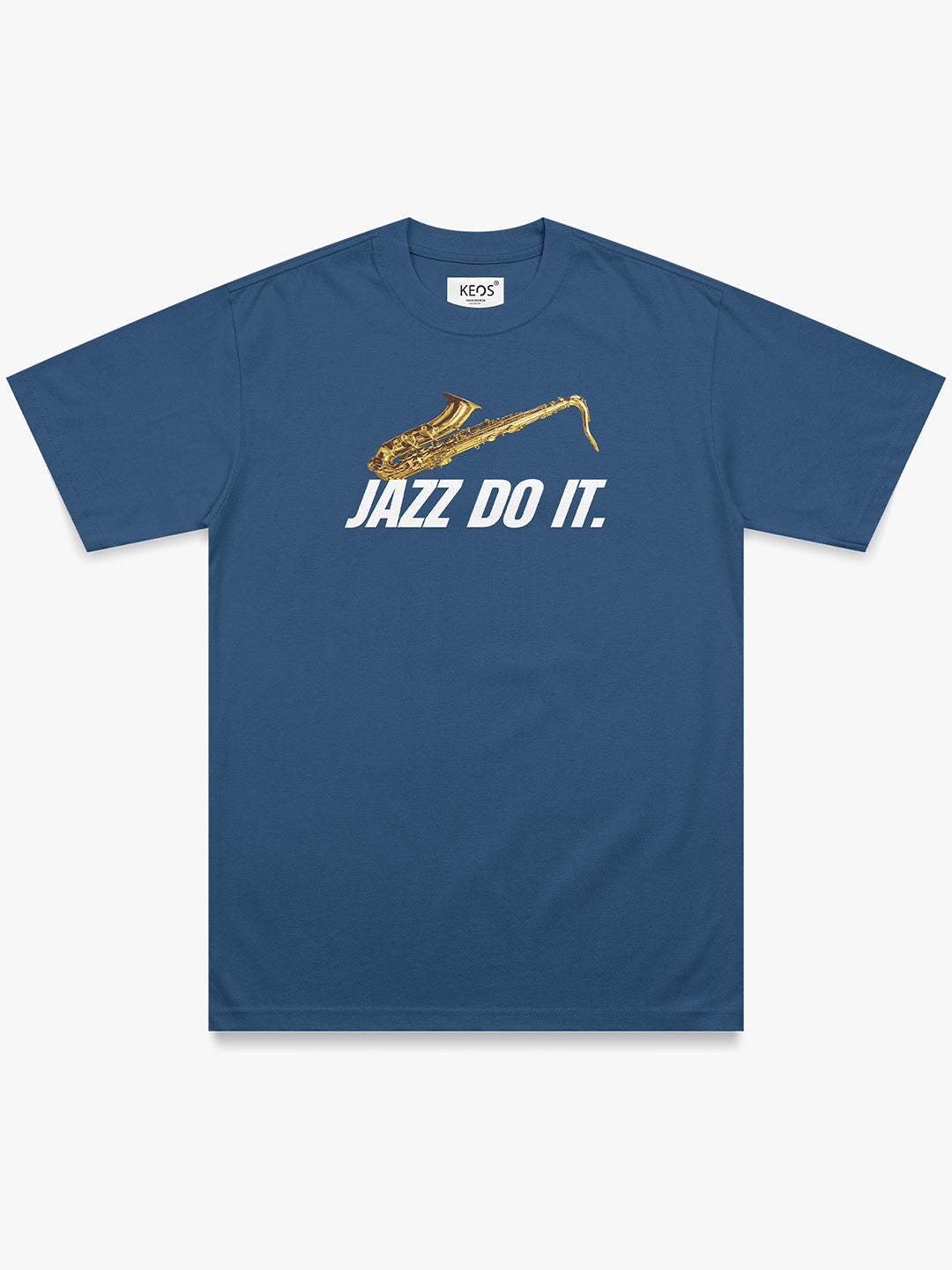 Organic Cotton Graphic T-Shirt – “Jazz Do It” | Regular Fit