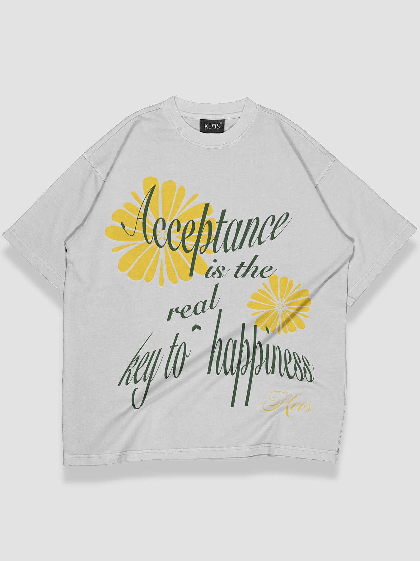 Acceptance Is The Key Urban Fit Oversize T-shirt - keos.life