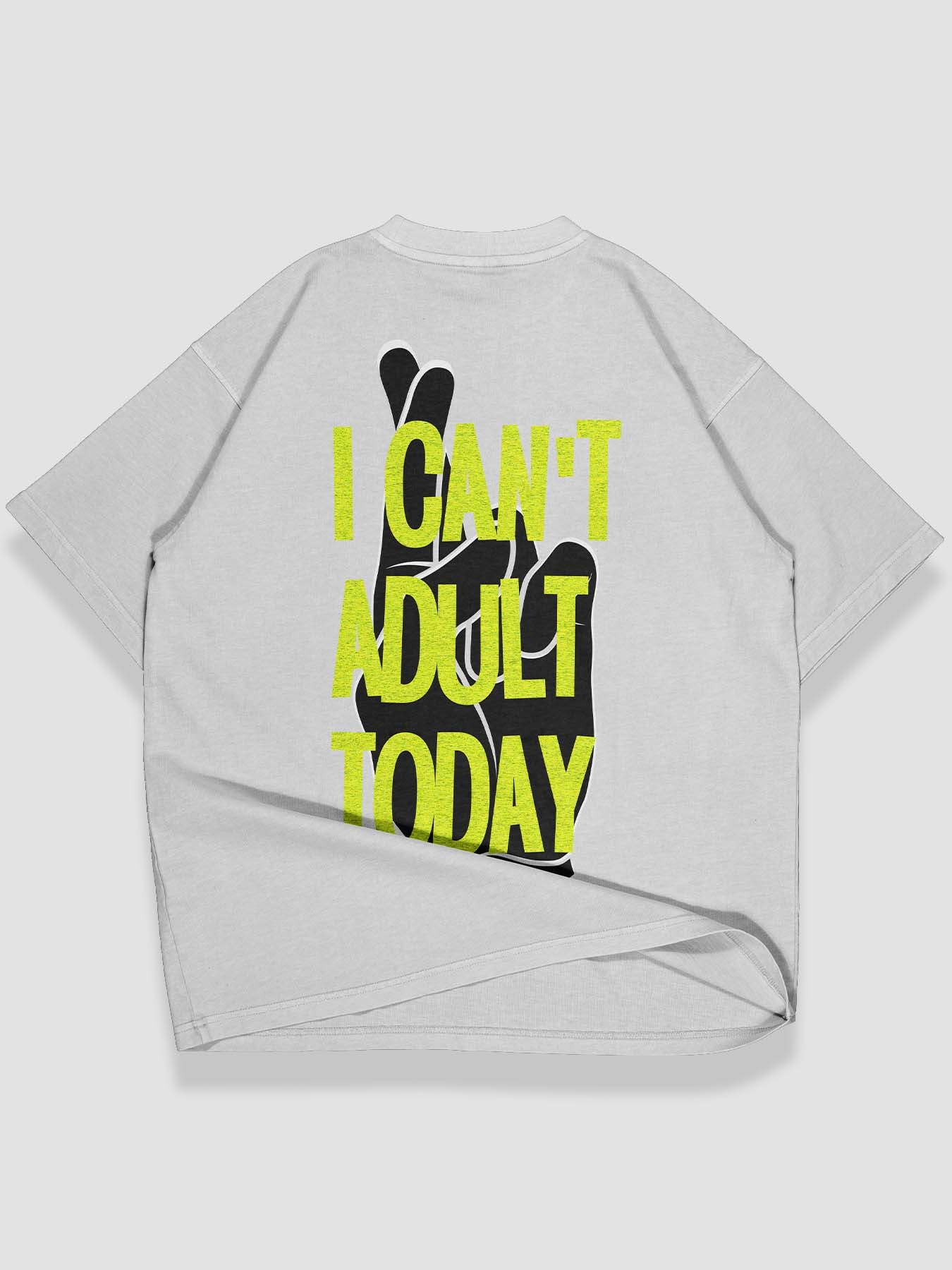 Can't Adult Today Urban Fit Oversize T-shirt - keos.life