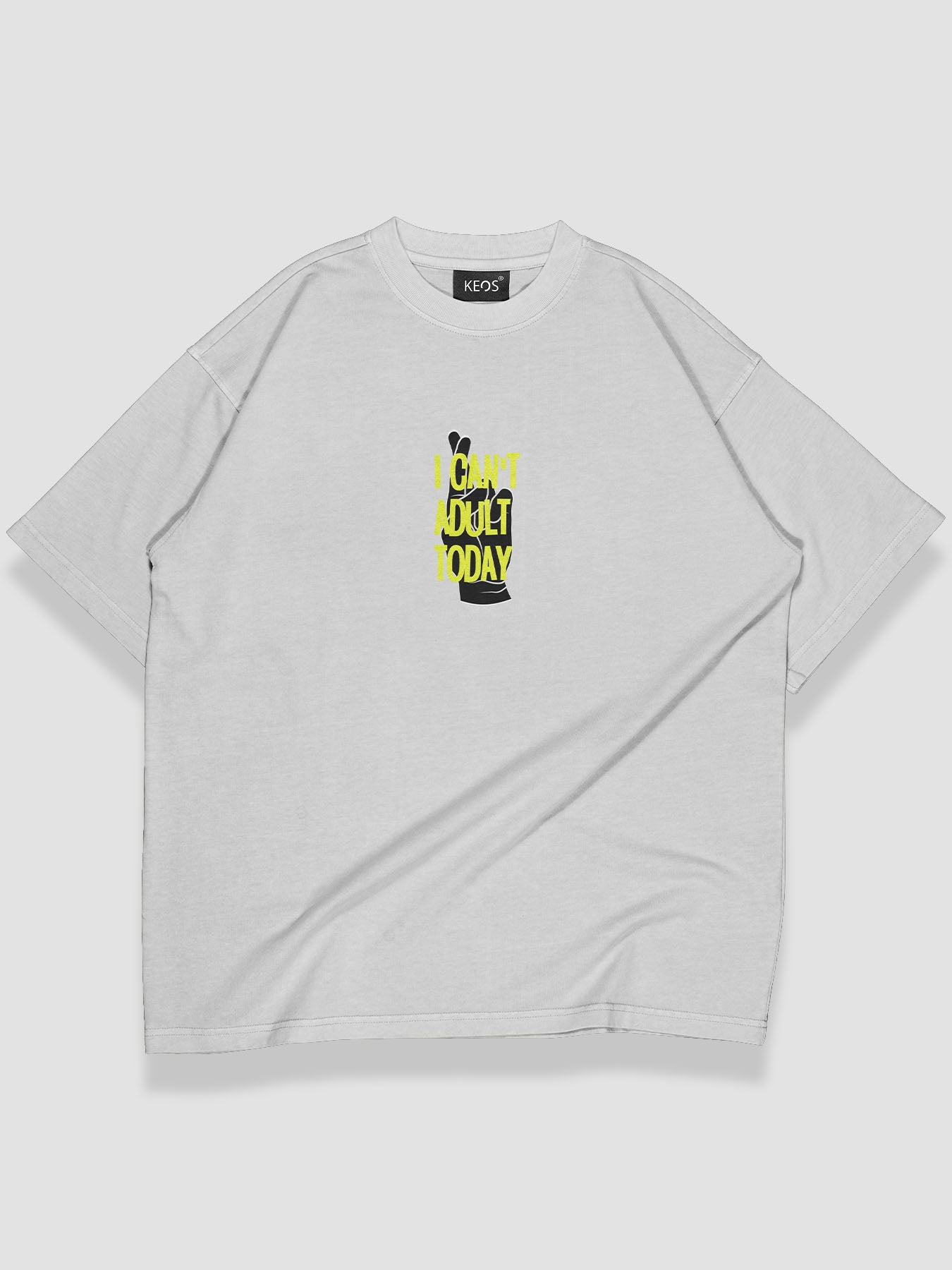 Can't Adult Today Urban Fit Oversize T-shirt - keos.life