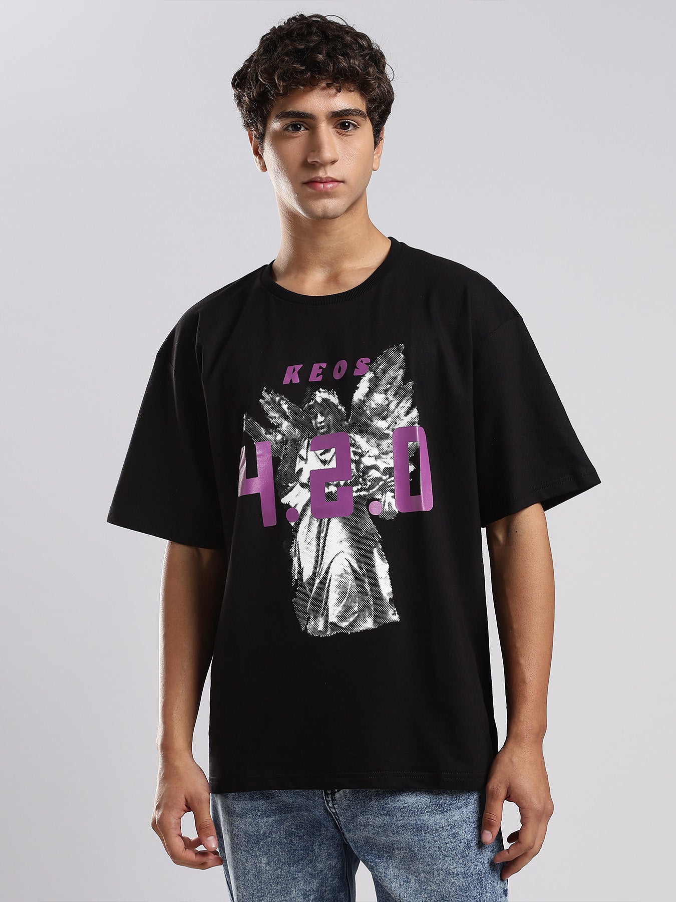 Angel 4.2.0 Premium Oversized Graphic Tee