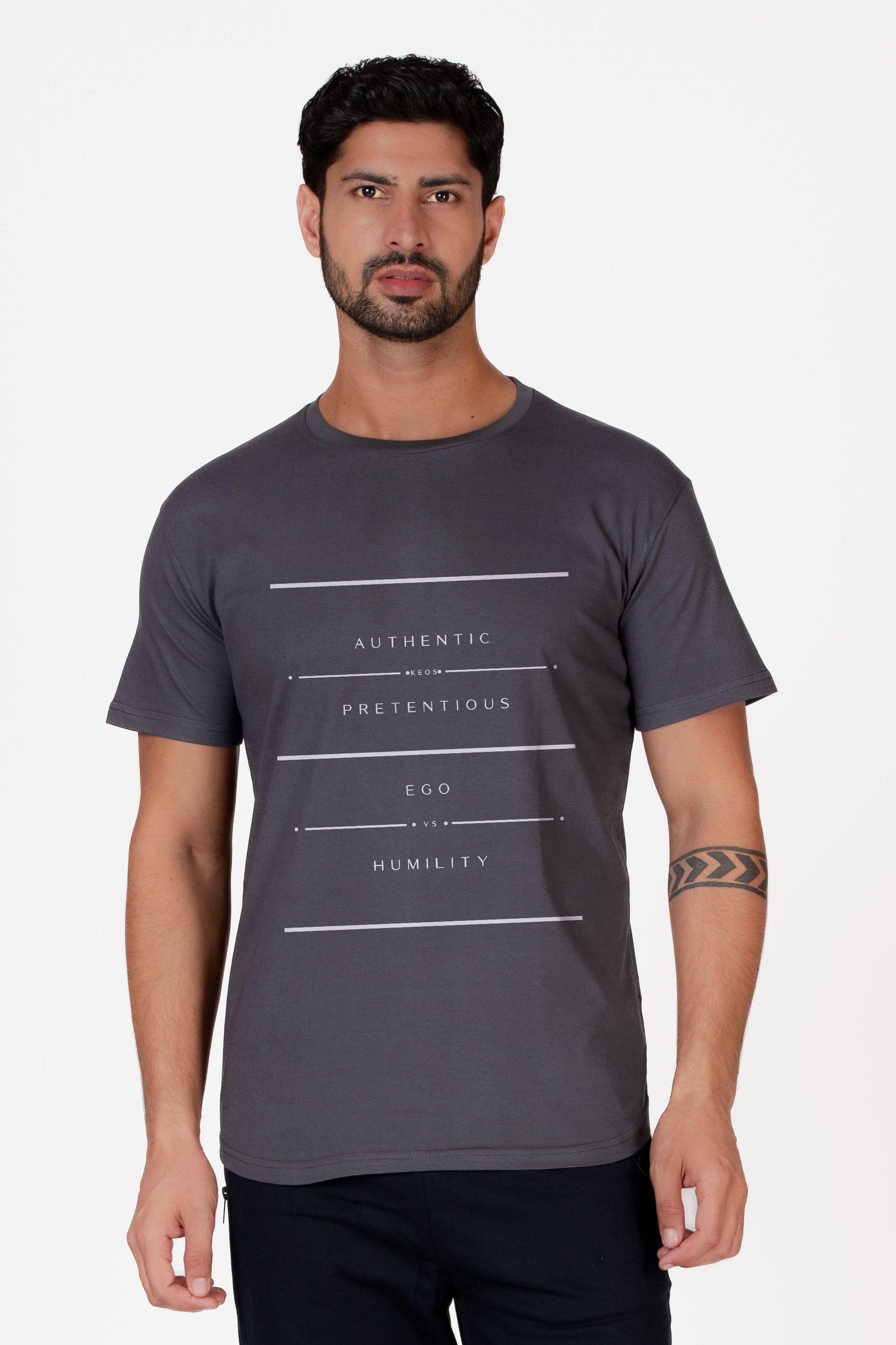 Longline Authentic Organic Cotton T-shirt - keos.life