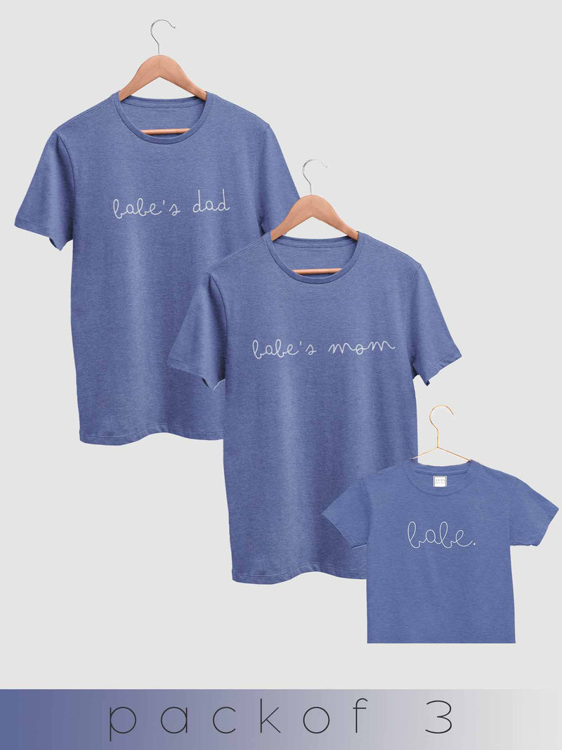 mini & Me Babe's Family - Pack of 3