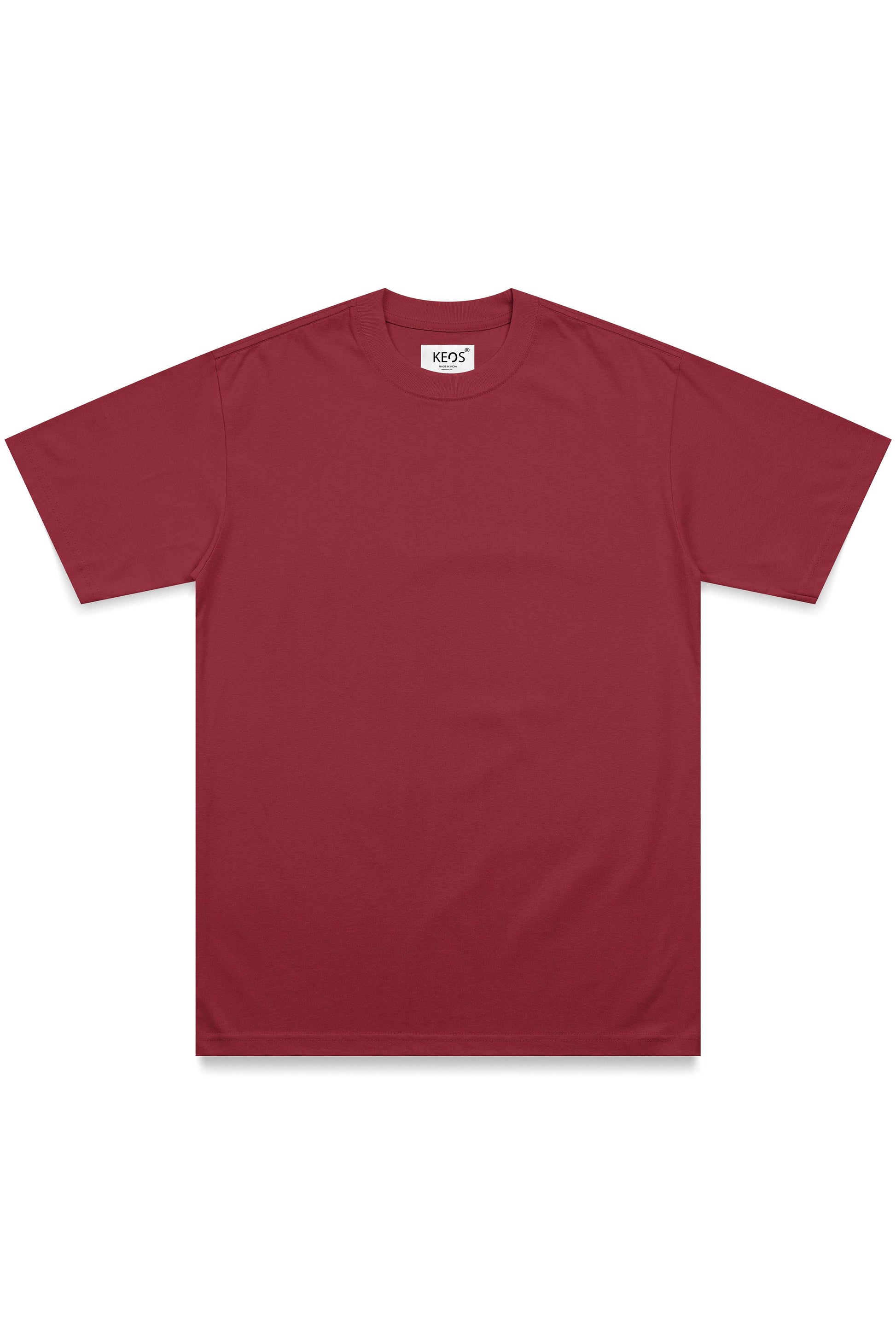 Organic Cotton Essential T-shirt - Berry - keos.life