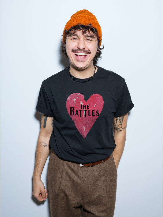 Organic Cotton Graphic T-Shirt – 'The Battles' | Regular Fit