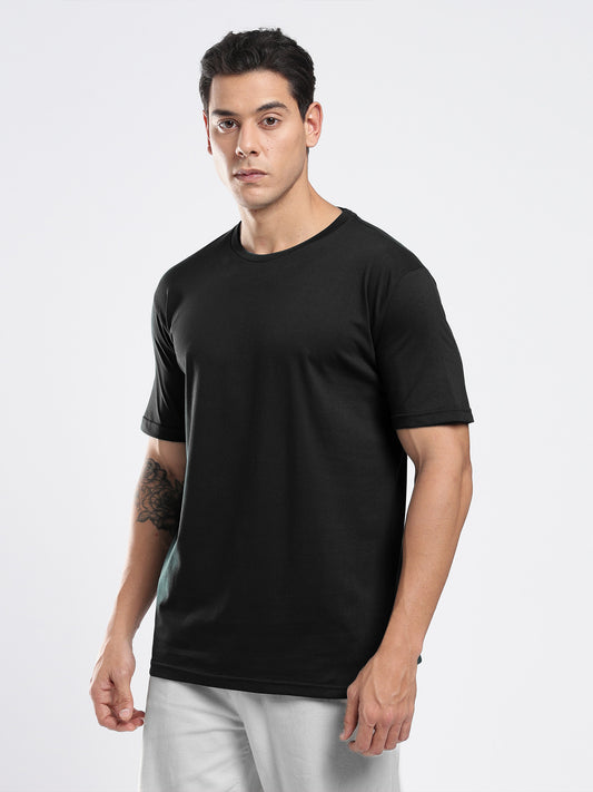 Organic Cotton Essential T-shirt - Black | Regular Fit