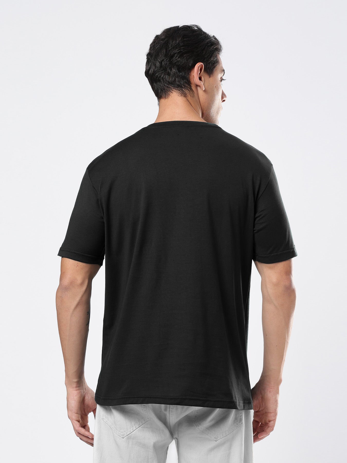 Organic Cotton Essential T-shirt - Black | Regular Fit