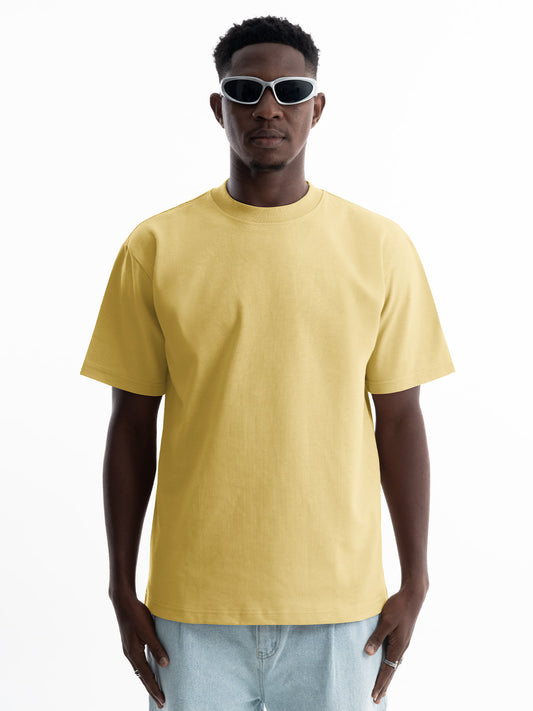 Organic Cotton Essential T-shirt - Butter | Regular Fit