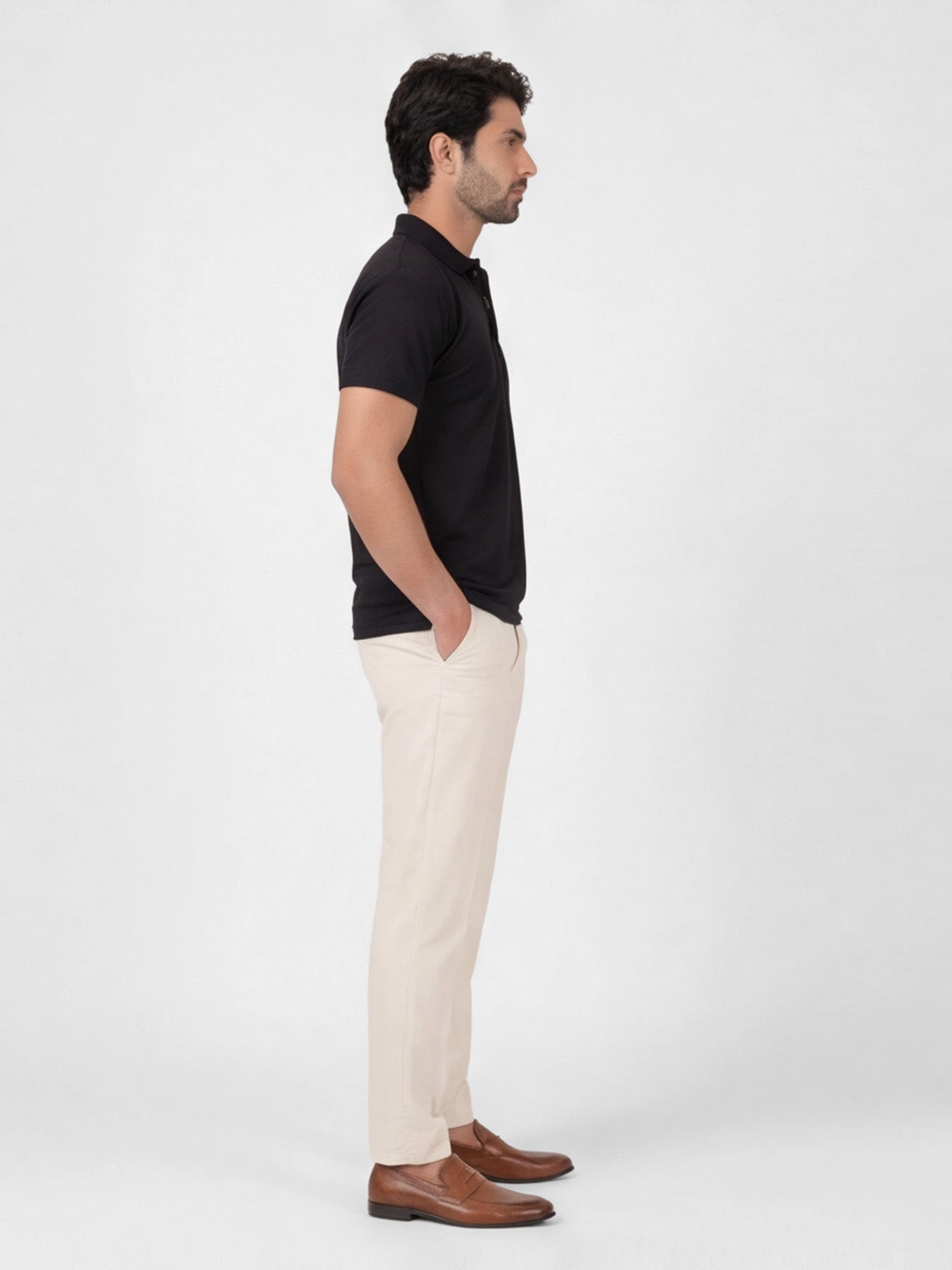 Supima Luxe Polo - Black