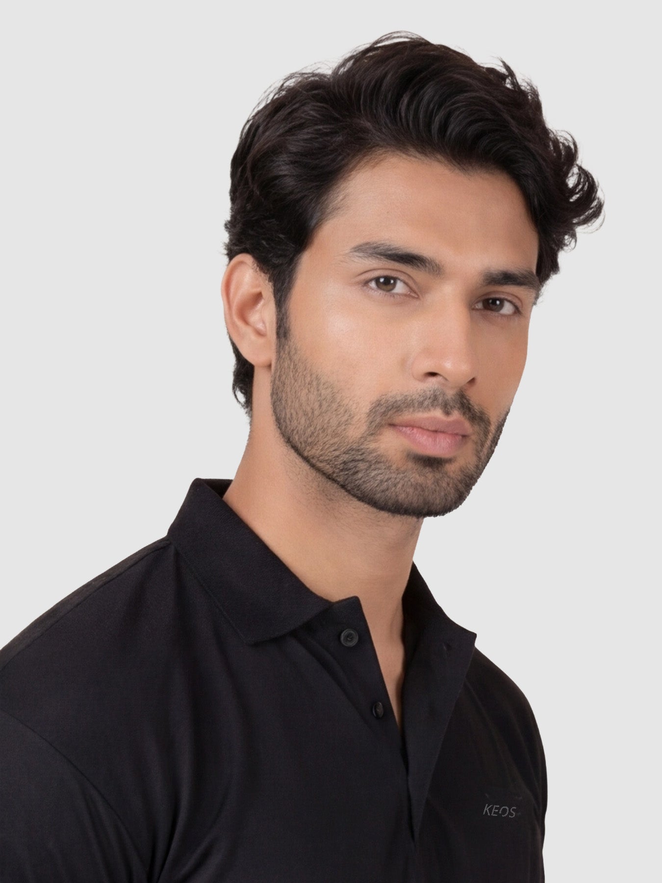 Supima Luxe Polo - Black