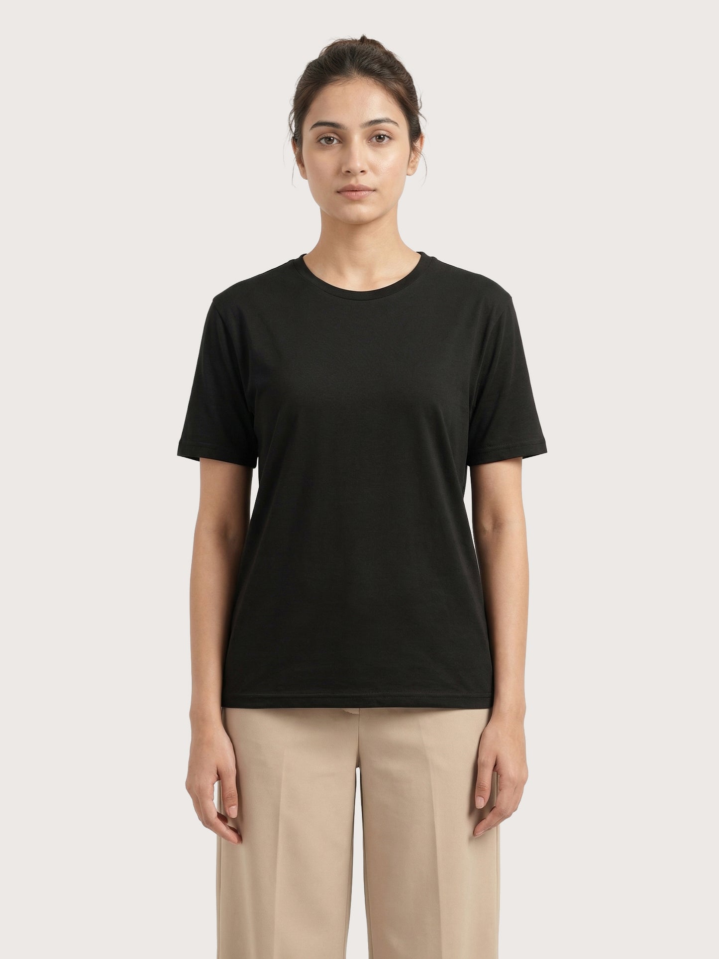 Black Organic Cotton Essential T-shirt