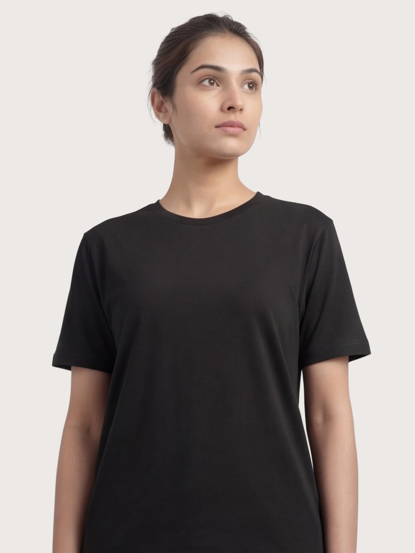 Black Organic Cotton Essential T-shirt