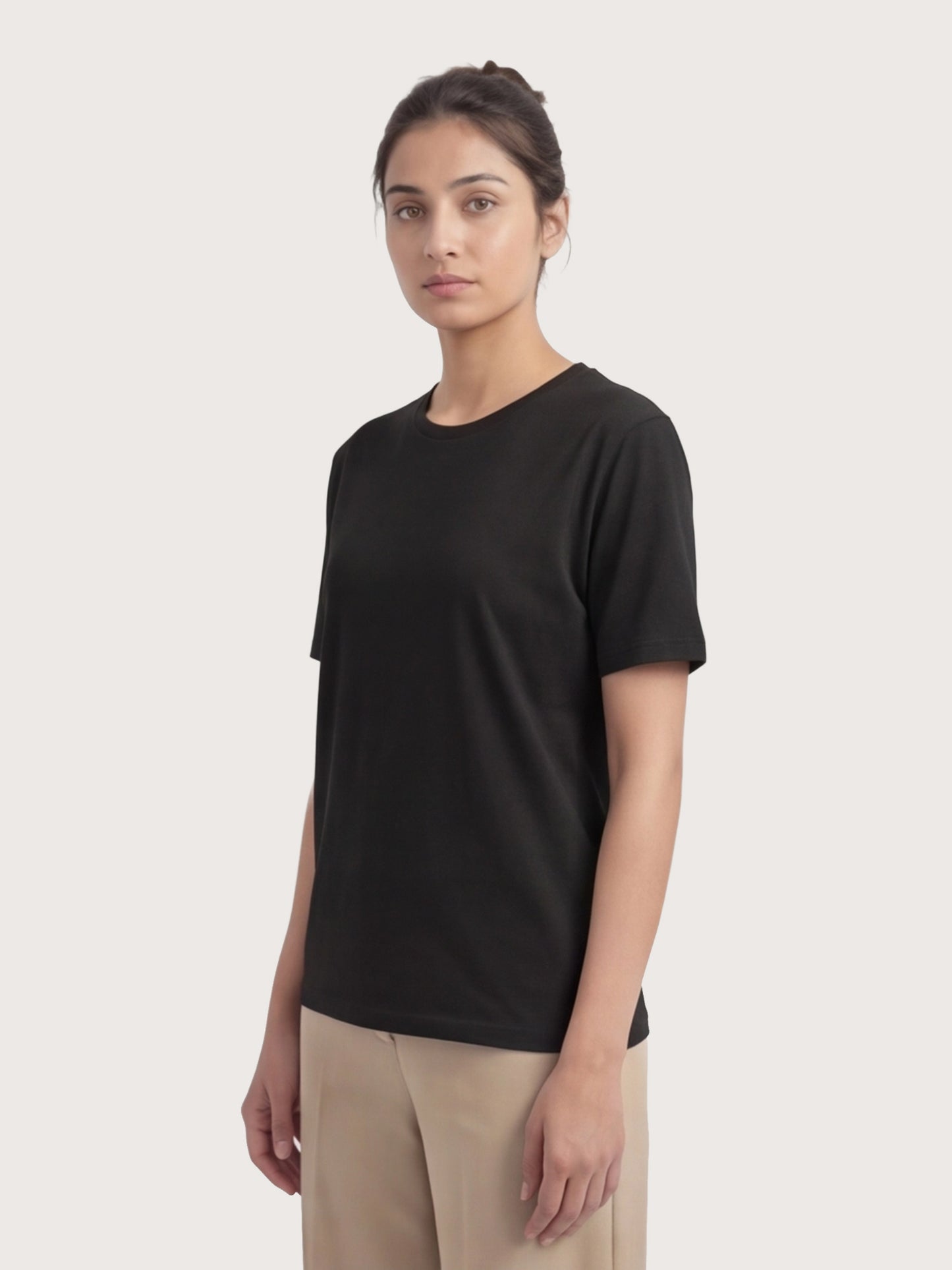 Black Organic Cotton Essential T-shirt