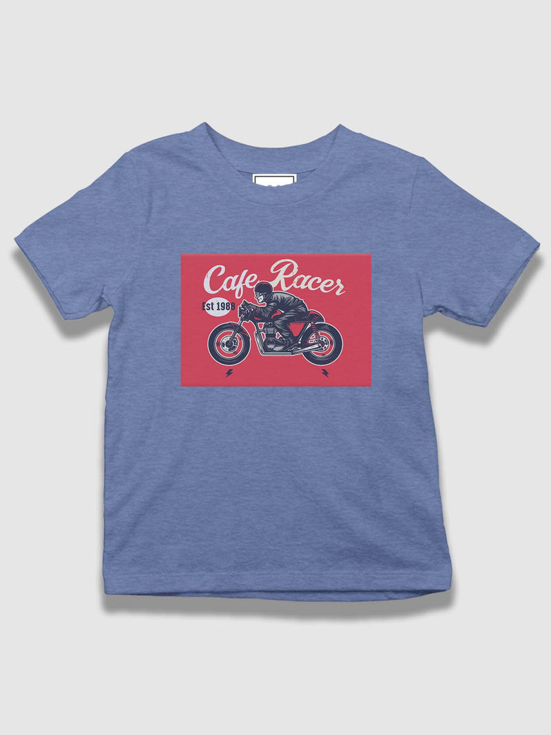 mini Cafe Racer Organic Cotton T-shirt