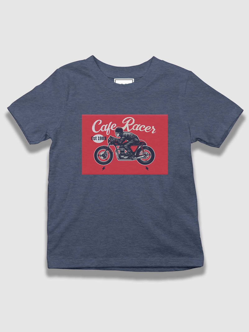 mini Cafe Racer Organic Cotton T-shirt