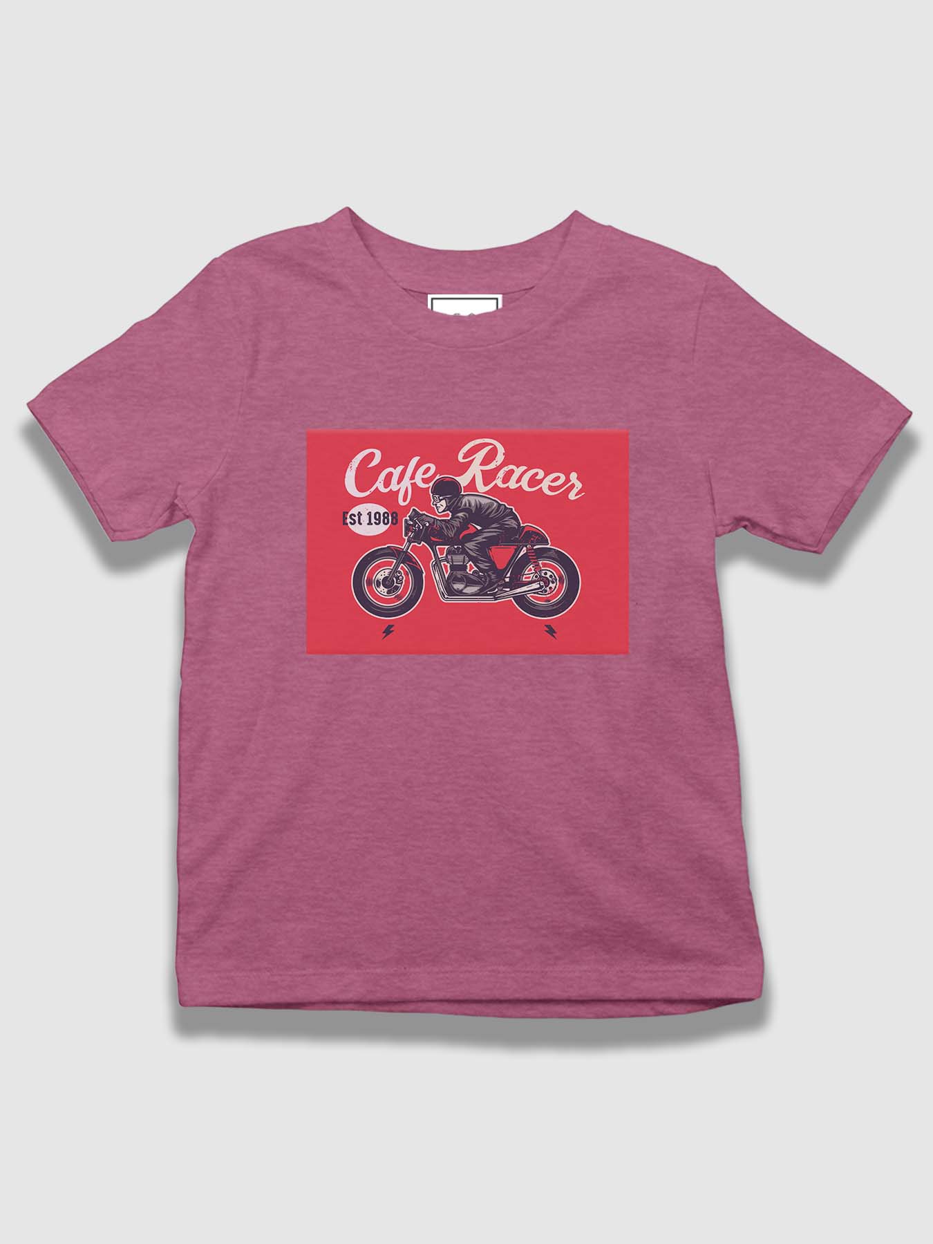 mini Cafe Racer Organic Cotton T-shirt - keos.life