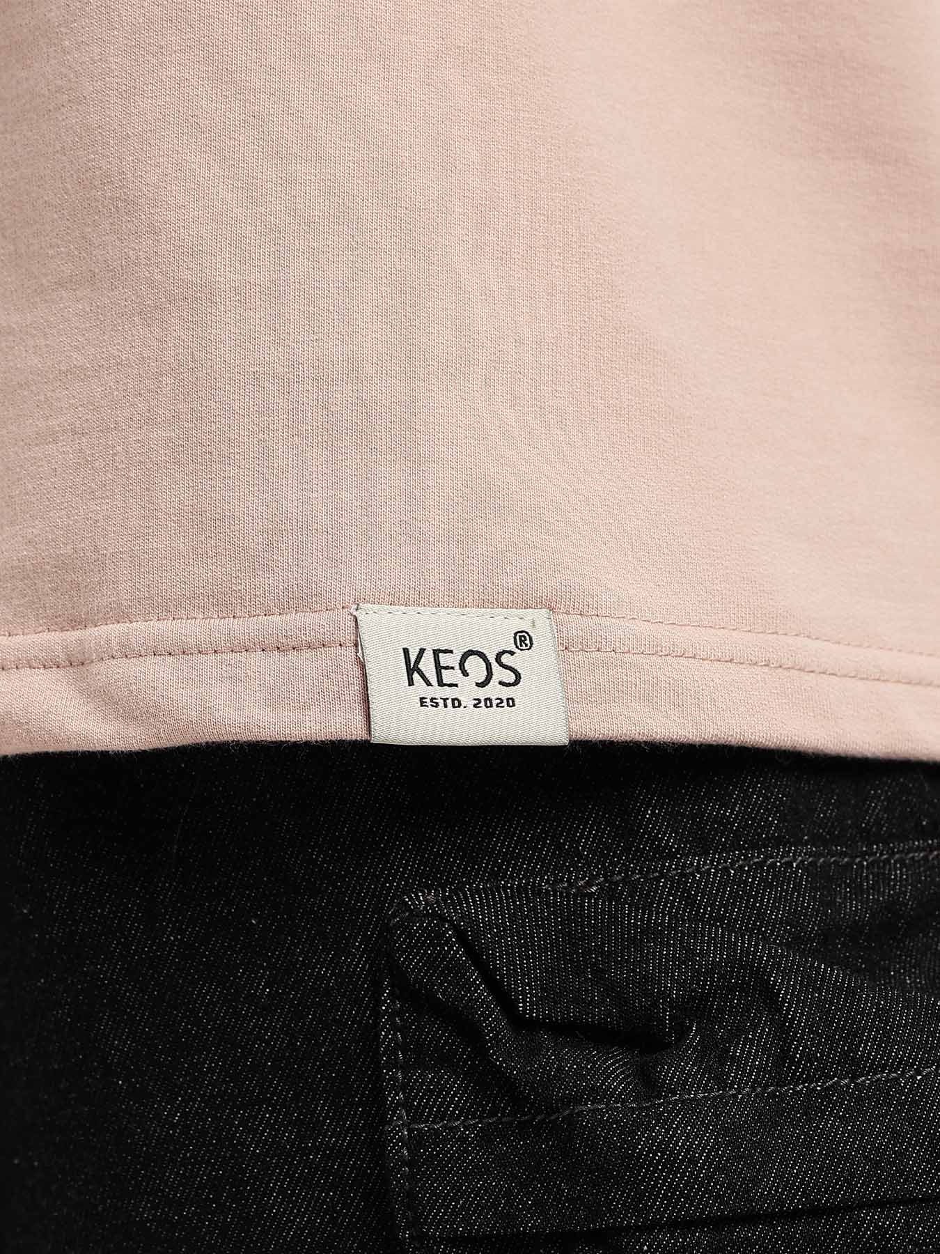 Premium Terry T-Shirt - Champagne Pink | Oversized Fit | 240 GSM