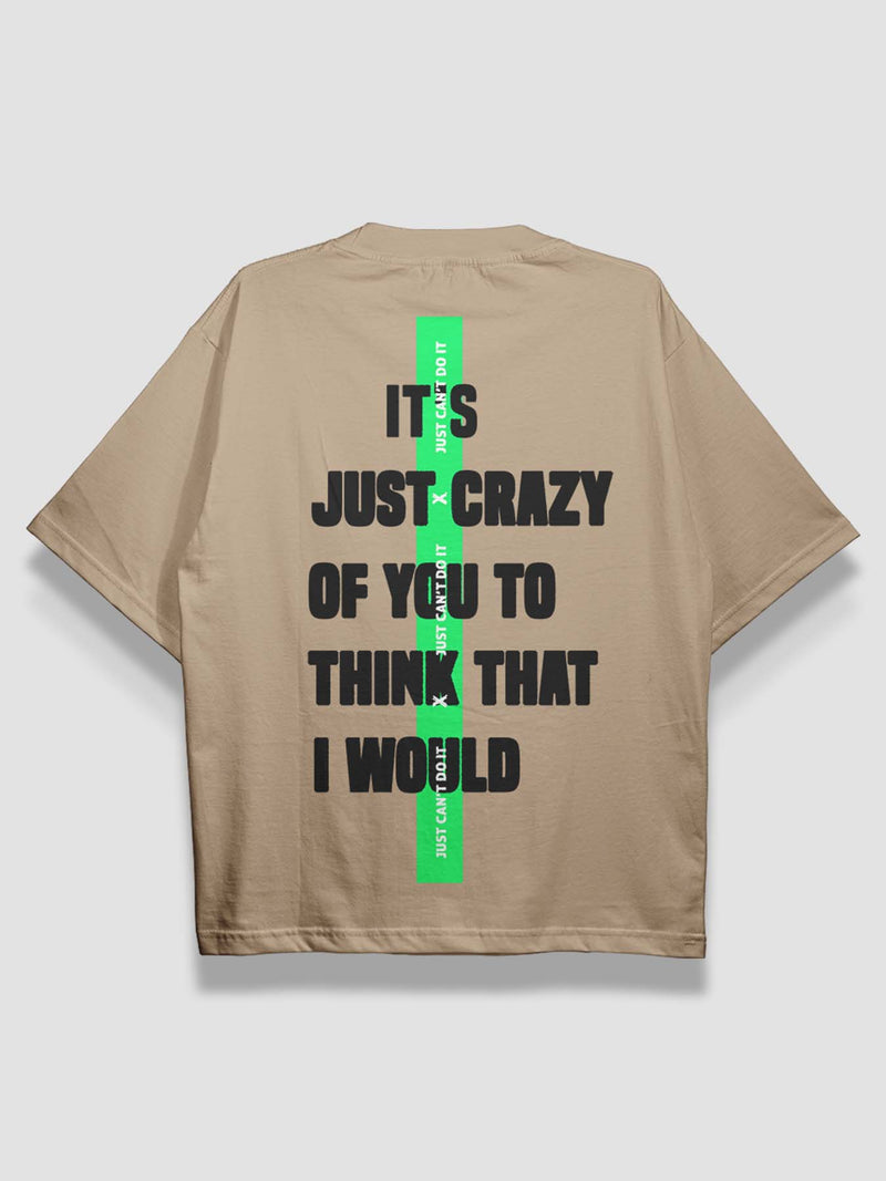 Just Can't Do It Urban Fit Oversized T-shirt