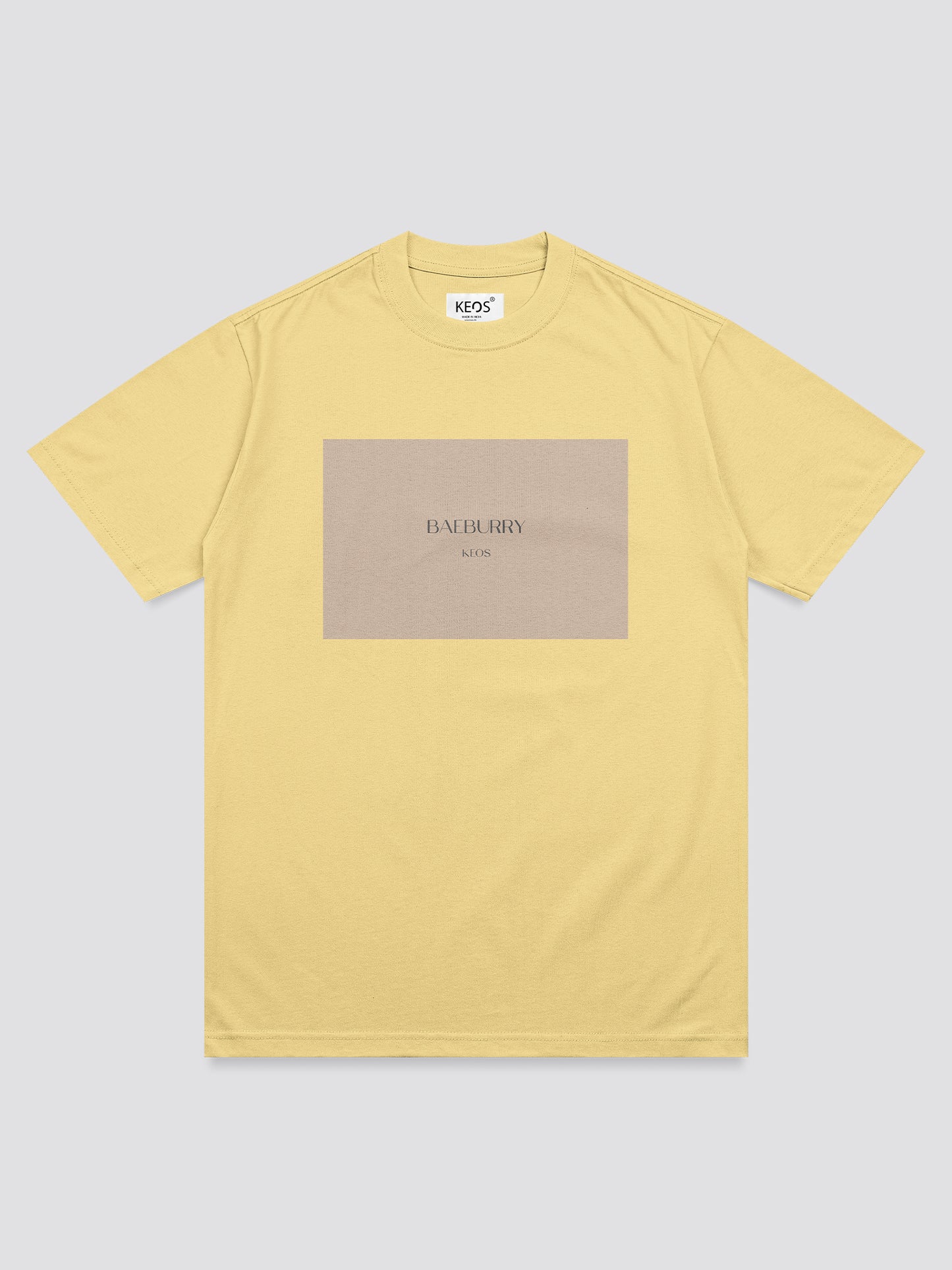 Organic Cotton Graphic T-Shirt – Baeburry Keos | Regular Fit