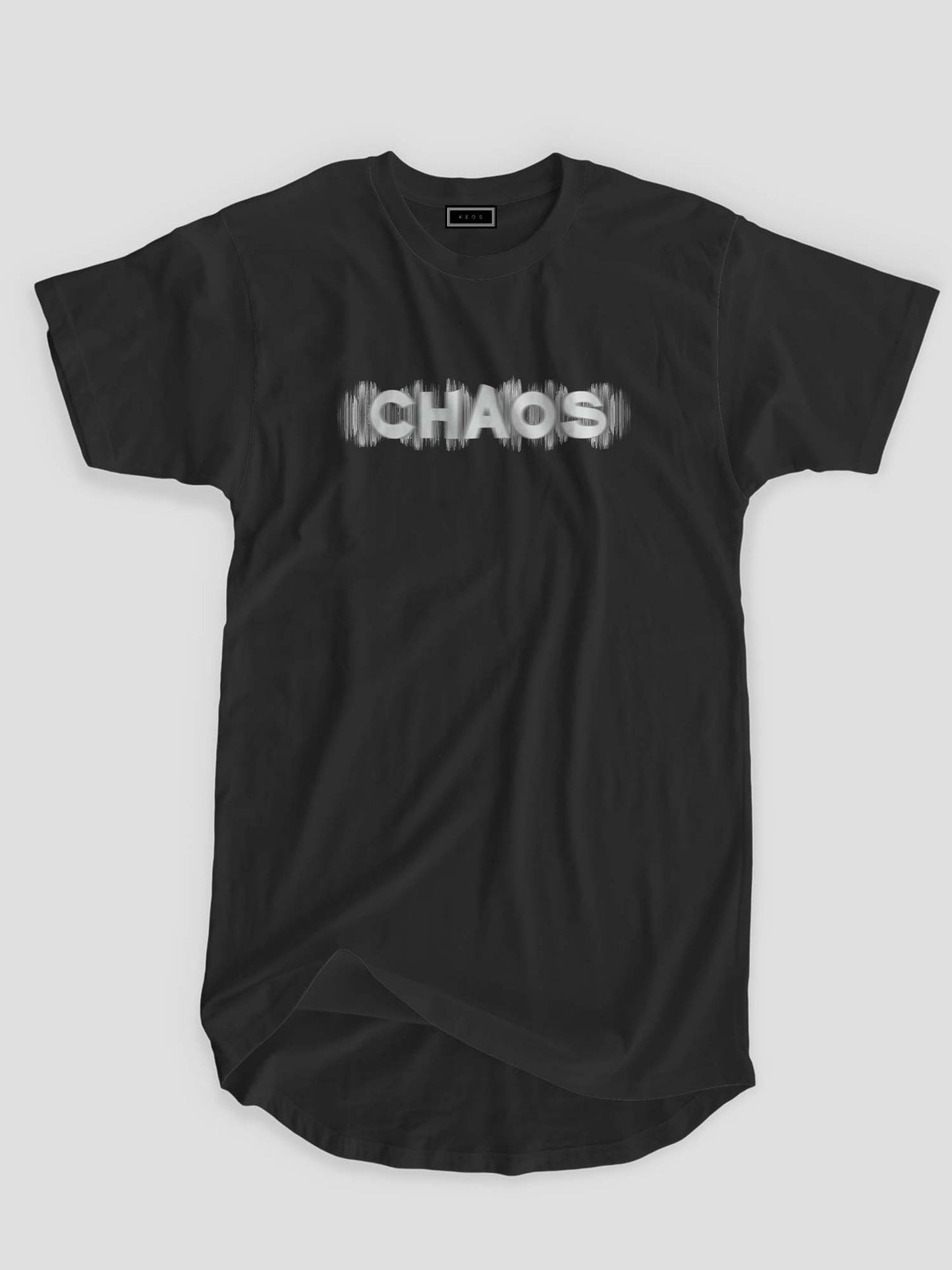 Chaos Organic Longline Cotton T-shirt - keos.life