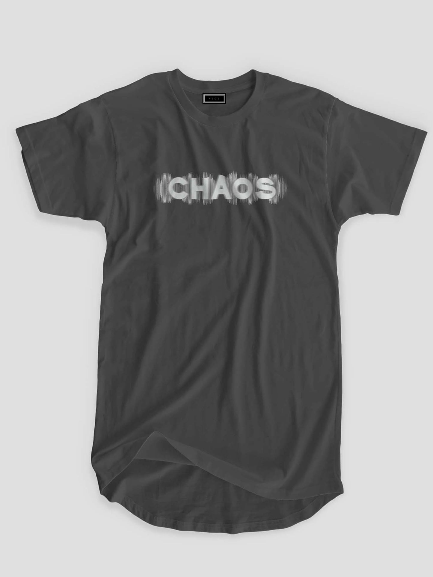 Chaos Organic Longline Cotton T-shirt - keos.life