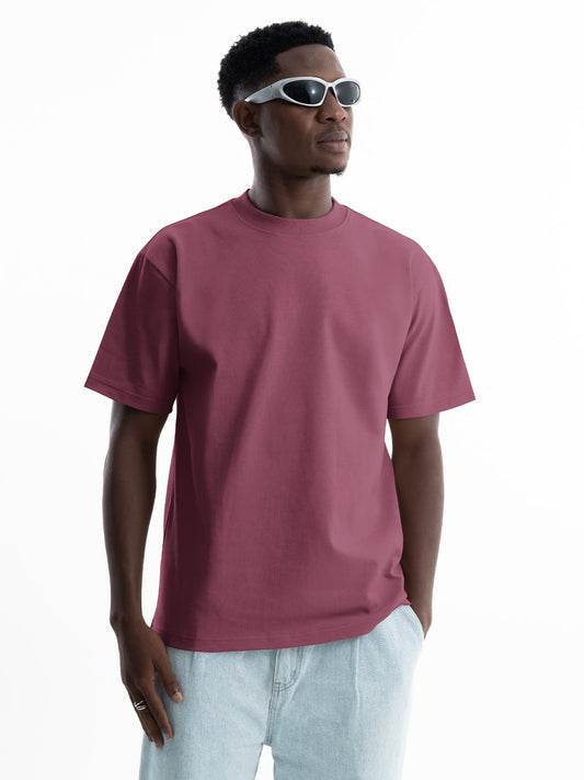 Organic Cotton Essential T-shirt - Deep Lilac | Regular Fit