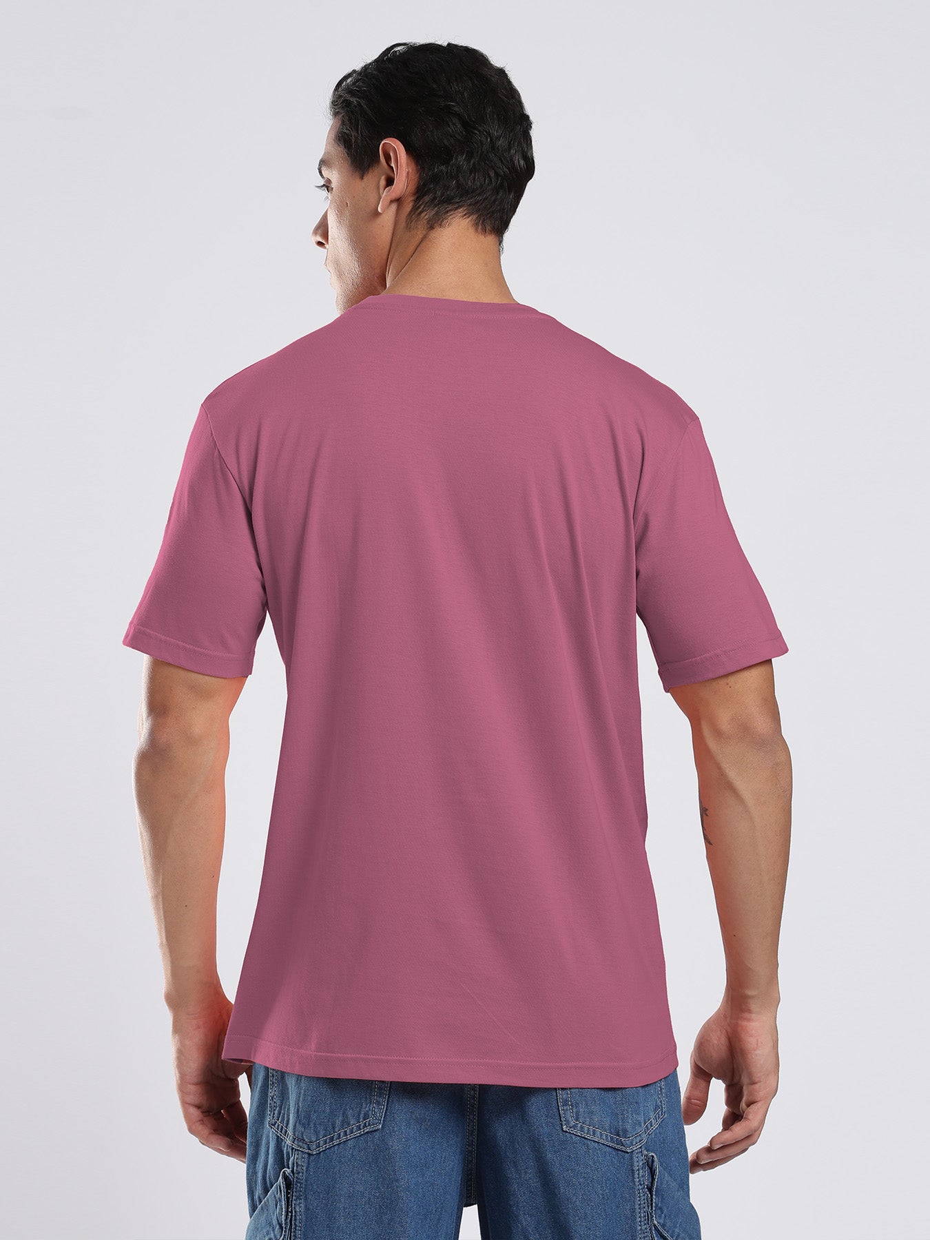 Organic Cotton Essential T-shirt - Deep Lilac | Regular Fit