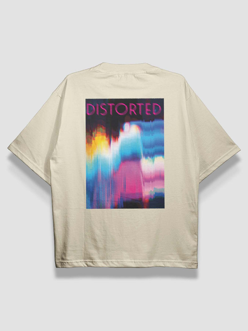 Distorted Urban Fit Oversized T-shirt