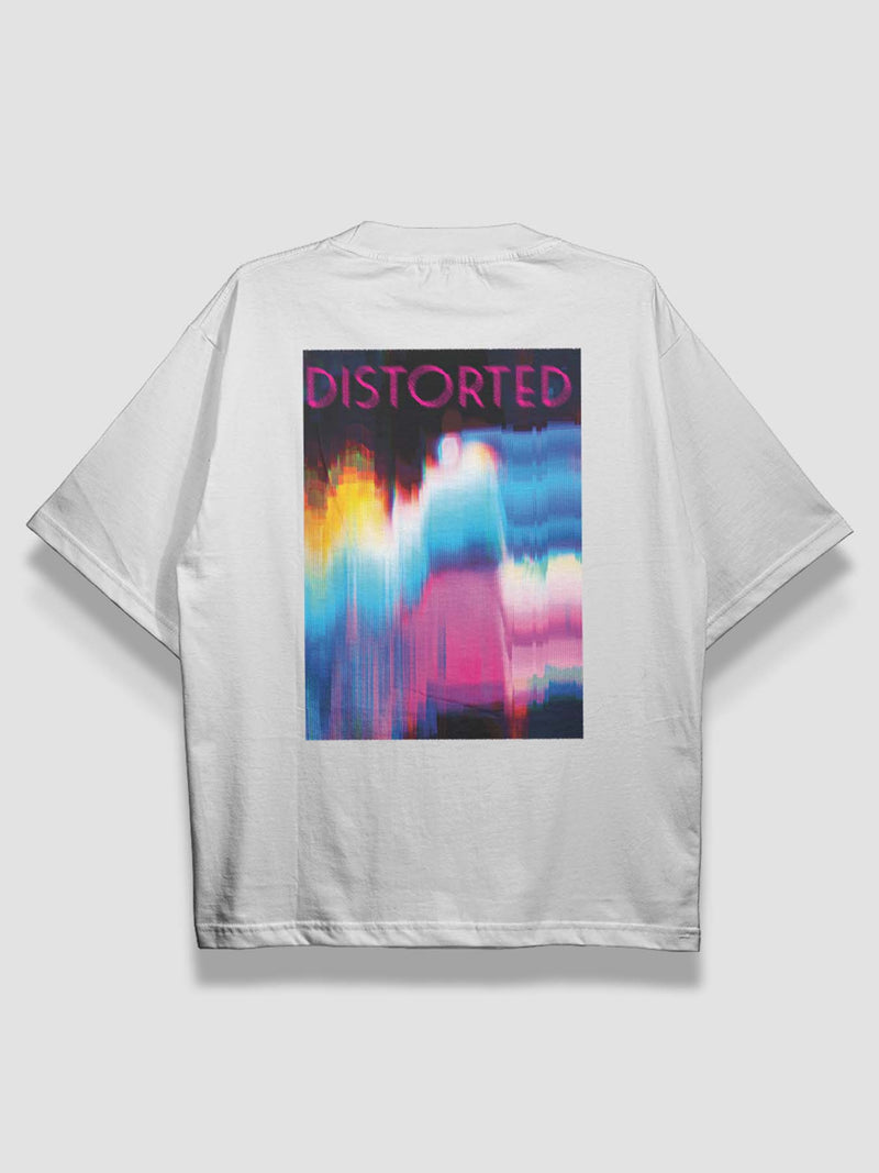 Distorted Urban Fit Oversized T-shirt