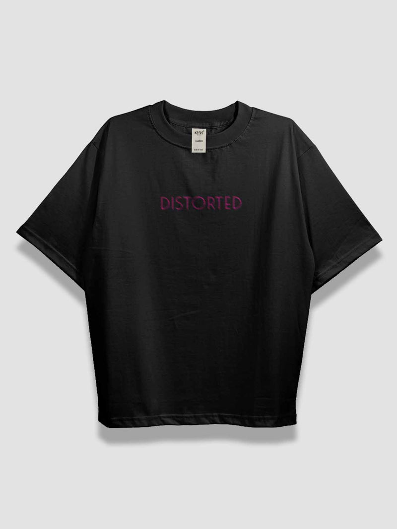 Distorted Urban Fit Oversized T-shirt