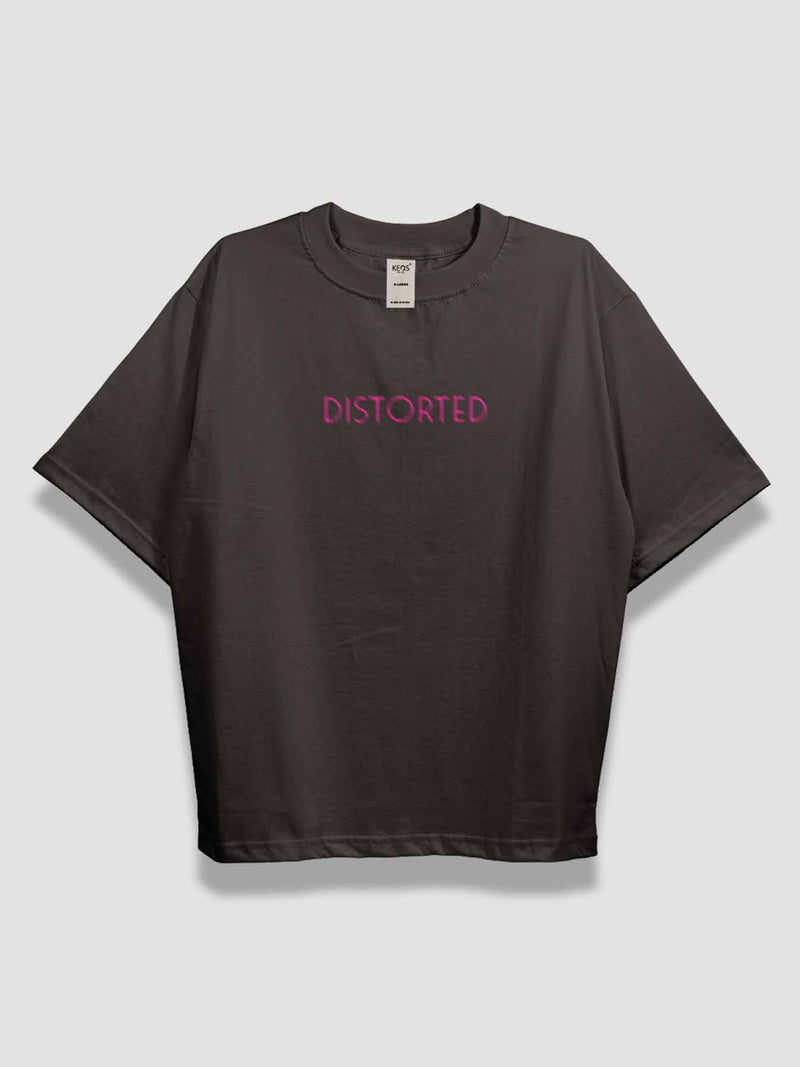 Distorted Urban Fit Oversized T-shirt