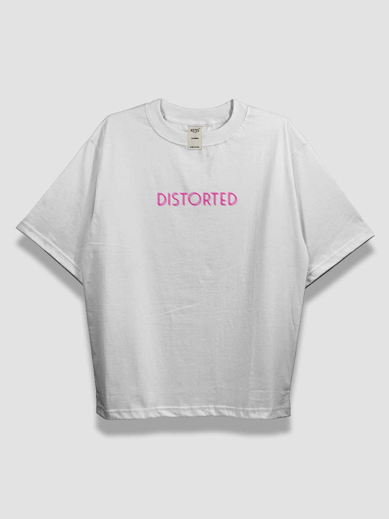 Distorted Urban Fit Oversized T-shirt