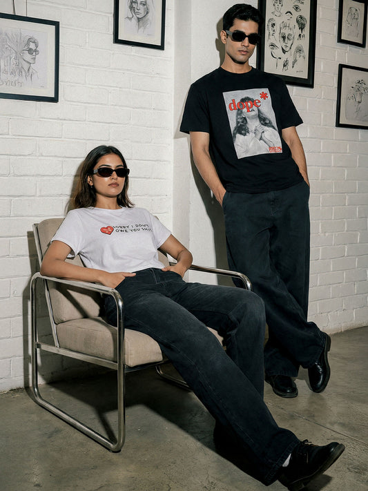 Organic Cotton Graphic T-Shirt – Dope* | Regular Fit