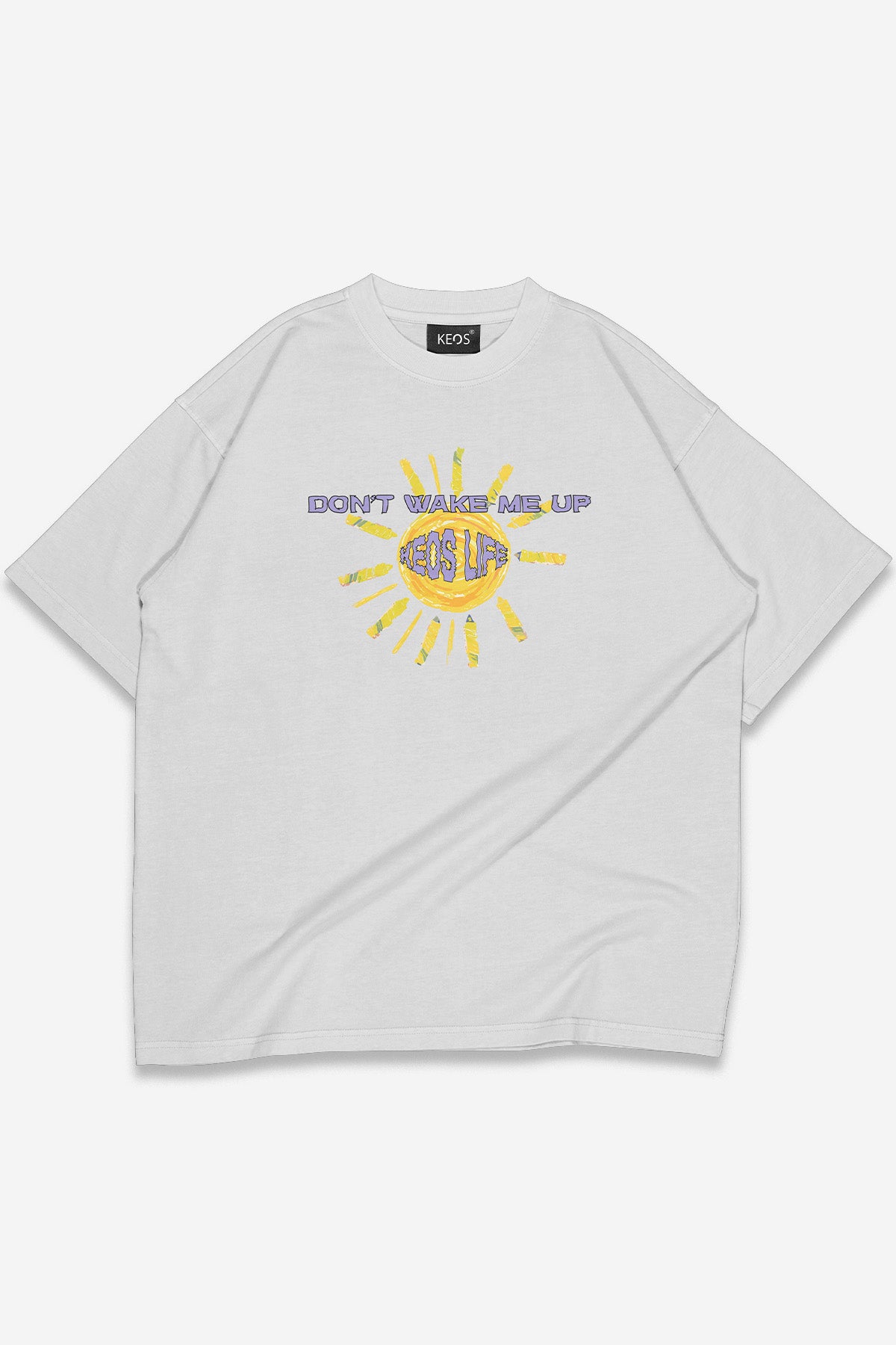 Don't Wake Me Up Urban Fit Oversize Graphic T-shirt