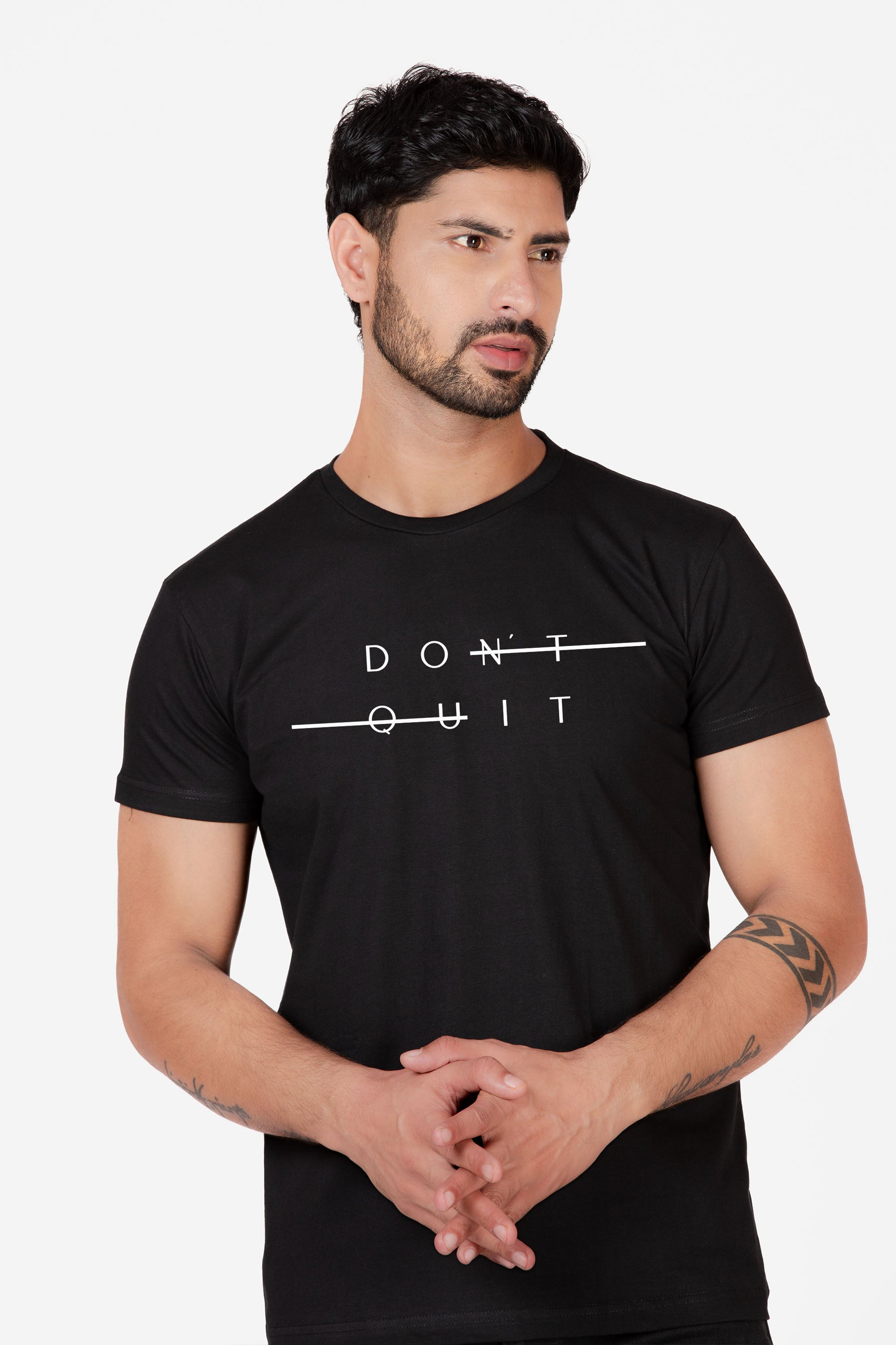 Don't Quit Organic Cotton T-shirt - keos.life