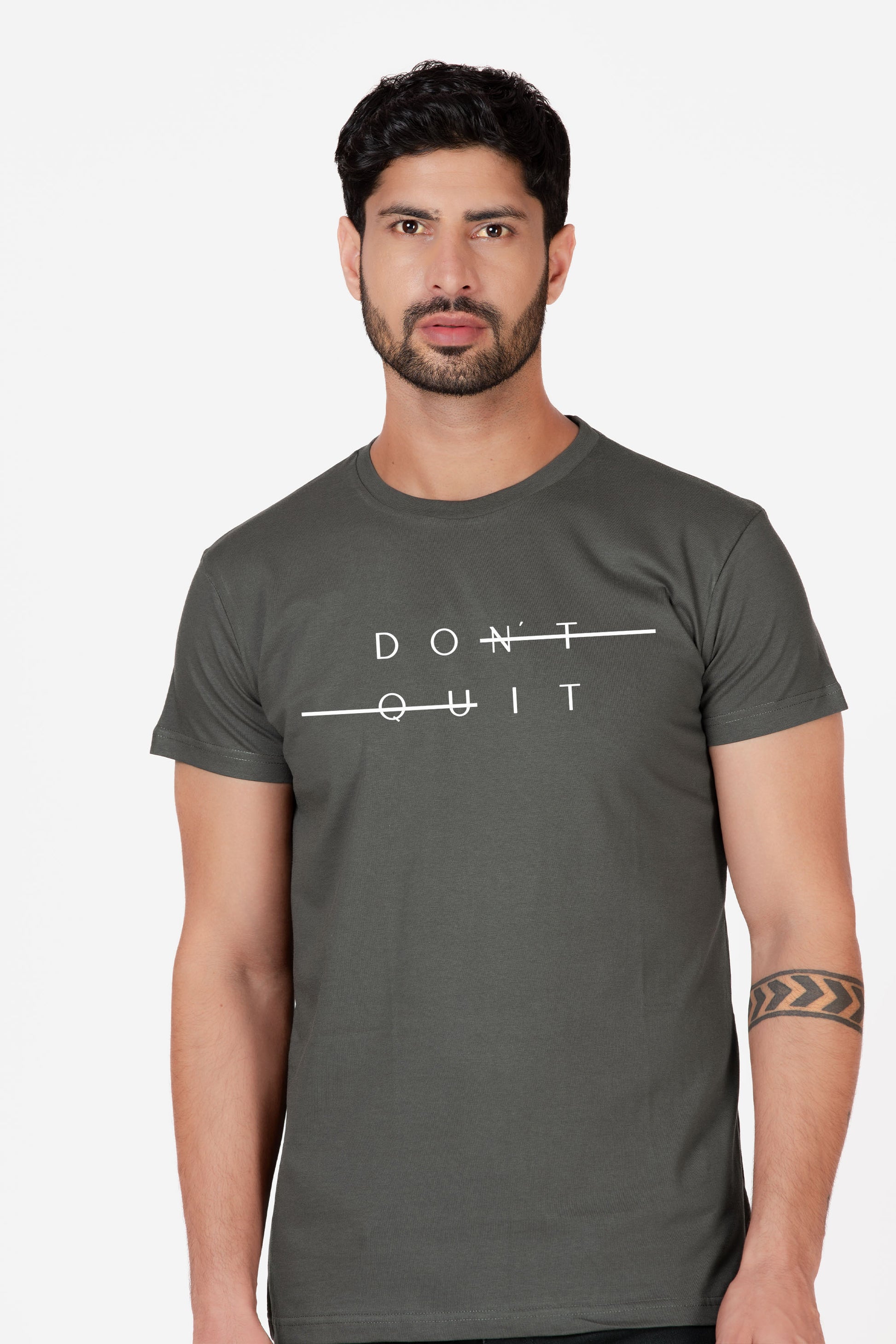 Don't Quit Organic Cotton T-shirt - keos.life