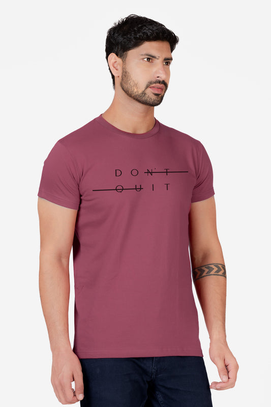 Don't Quit Organic Cotton T-shirt - keos.life